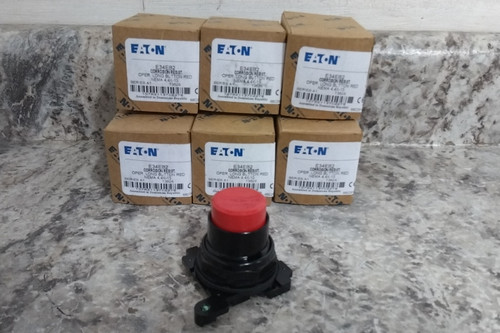 Eaton E34EB2 6 Pk Red Plastic Head Extended Push Button-53652928