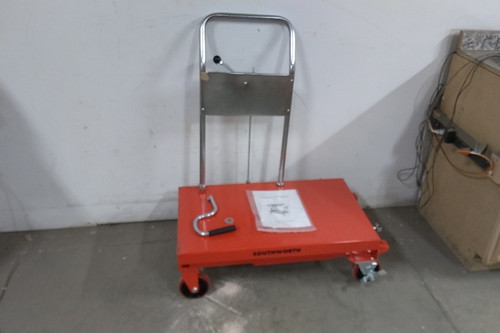 Southworth XP24-600 32 x 20 In Platform 600 Lb Manual Mobile Scissor-Lift Table-29904507