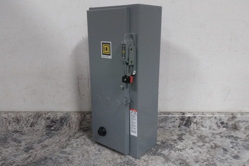 Square D 8538SCG12V02S 120VAC Coil Voltage 30 A 3-Phase Combination Starter-44006882