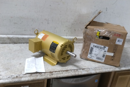 Baldor Electric EM3218TA 5 HP 1750 RPM 230/460VAC 3PH General Purpose Motor-12759971