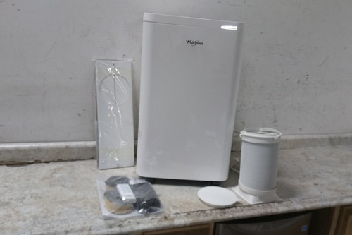 Whirlpool WHNP141AW 115VAC 14,000 BtuH Max Cooling Cap Portable Air Conditioner-61329606