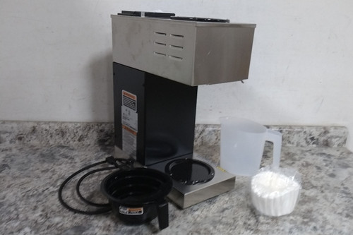 Bunn VPR 120VAC 3.9 GPH 2 Warmer Pourover Coffee Brewer-97980448