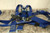 Honeywell Miller 650K/XXLBL Size 2XL 400 Lb Weight Cap Blue Full Body Harness-65409723