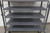 Durham Mfg HTL-2460-DD-4-95 Dual-Latch Welded Mesh Security Cart w/Fixed Shelves-57672105