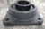 NTN UCFUX-2.1/2M 2-1/2 In Bore Diameter Cast Iron Housing 4 Bolt Flange Bearing-51350329