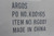 Argos Technologies RG001 12 Pk Blue Interlocking Wire Glove Rack-75750743