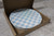 Xenia Taler BBDN14 4 Pk 10 In DIa Light Blue Checkerboard Pattern Dinner Plate-91334635
