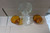 Ichendorf Milano 093121391S 3 Pc Amber Tumbler and Clear Jug Set-60376042
