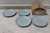 Costa Nova 1COP211E-SKY 4 Pk Stacked Organic Sky Pattern Salad/Dessert Plate-21374690