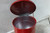 Justrite 09100 6 Gal Capacity Red Powder Coated Steel Oily Waste Can-78844243
