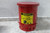 Justrite 09100 6 Gal Capacity Red Powder Coated Steel Oily Waste Can-78844243