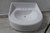 Bestcare WH3775-09 14-1/2 x 12-1/2 In Bowl Size Healthcare Basin w/out Faucet-70577258