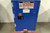 Justrite 861228 12 Gal Storage Cap Blue Steel Hazmat Safety Cabinet-55571076
