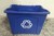 Rubbermaid Commercial Products FG571473BLUE 6 Pk 14 Gal Cap Blue Recycling Bin-57362098