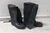 Tingley 31371.14 6 Pairs Size 14 D Men's Black Steel Toe Hip Boot-74643916