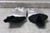Shelby 5200M Size Medium Black/Silver Cowhide Leather Palm Gloves-78784026