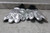 Shelby 5200M Size Medium Black/Silver Cowhide Leather Palm Gloves-78784026