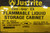 Justrite 892210 36 Gal Storage Capacity Yellow Steel Flammables Safety Cabinet-72011332