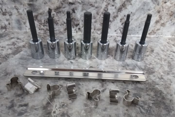 PROTO J4900-7C PROTO Socket Bit Set: 3/8 in Drive Size, 7 Pieces, 1/8 ...