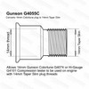 Gunson Gunson Hi Gauge and Colortune Plug Adaptor Kit 14mm Slim Tapered Thread G4055C