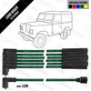 Powerspark Land Rover Series 3 2600cc HT Leads 8mm Double Silicone