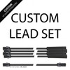 Powerspark Custom HT Lead Set 7mm Black with Acorn Terminals 6 cylinder