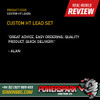 Powerspark Custom HT Lead Lead Set - 7mm Black with Acorn Terminals