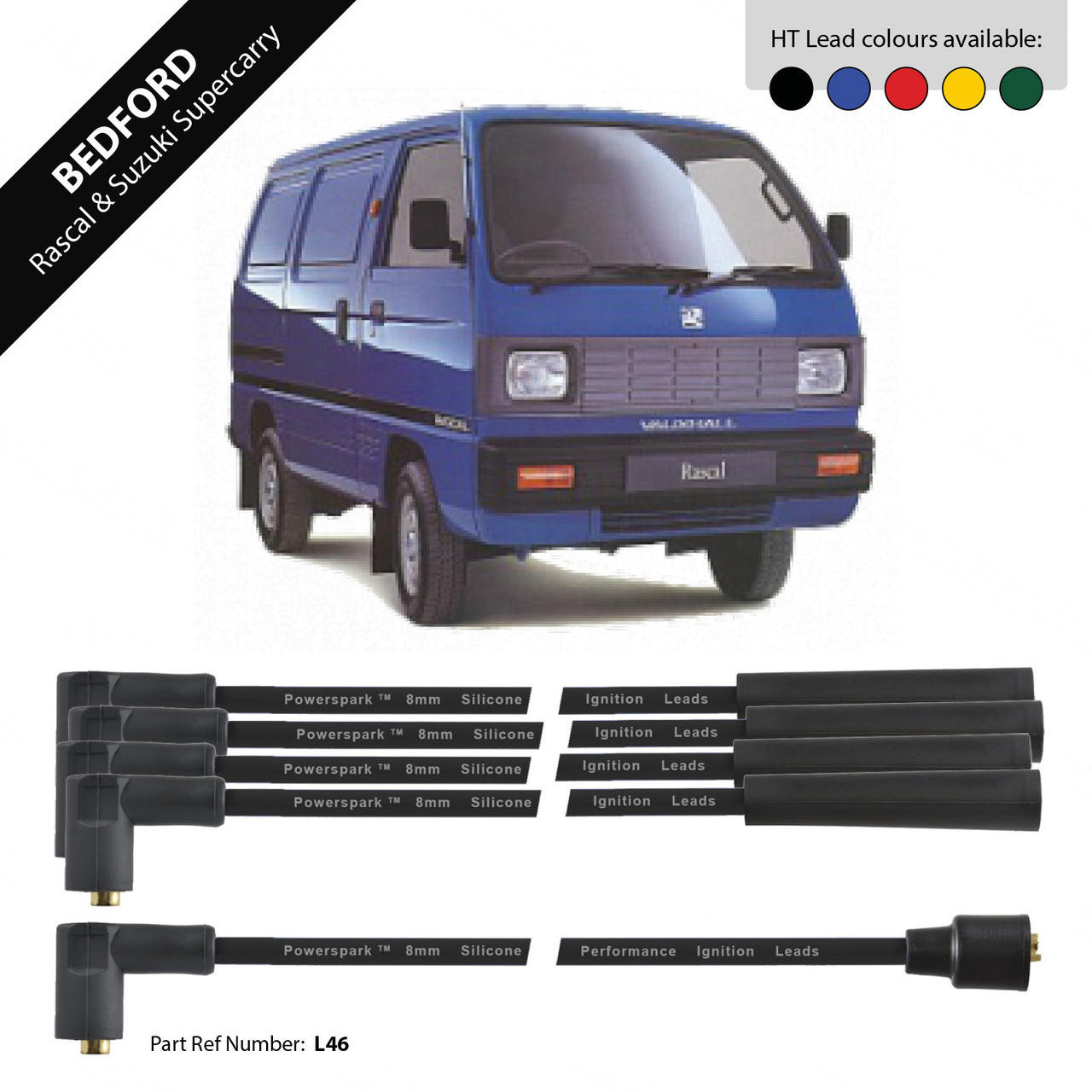 Bedford HT Leads Powerspark Ignition