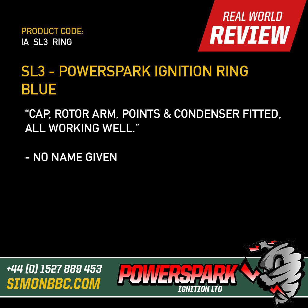 SL3 - Powerspark Ignition Ring Blue