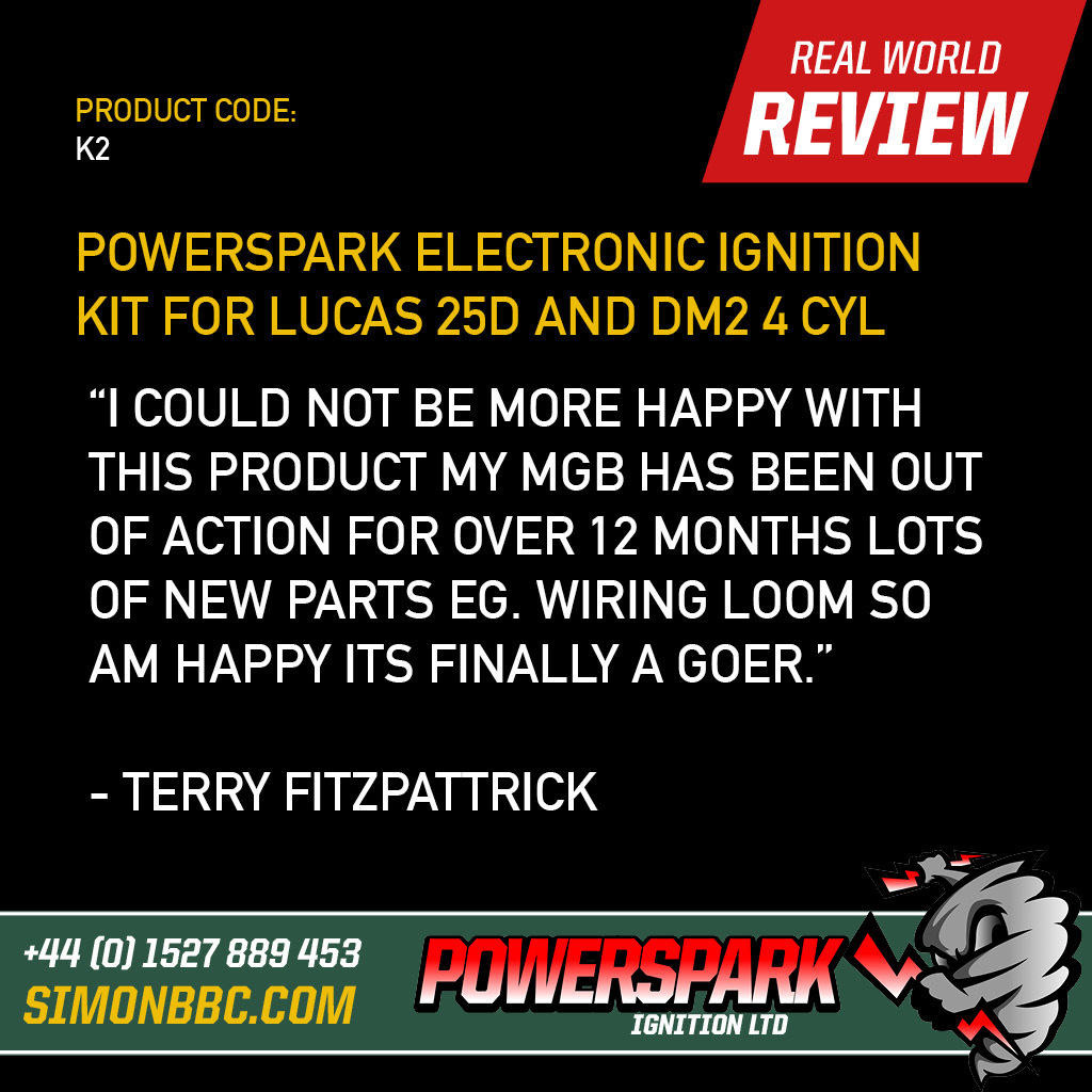 Powerspark Powerspark Electronic Ignition Kit for Lucas 25D and DM2 Distributor K2 and R1 customer review 7