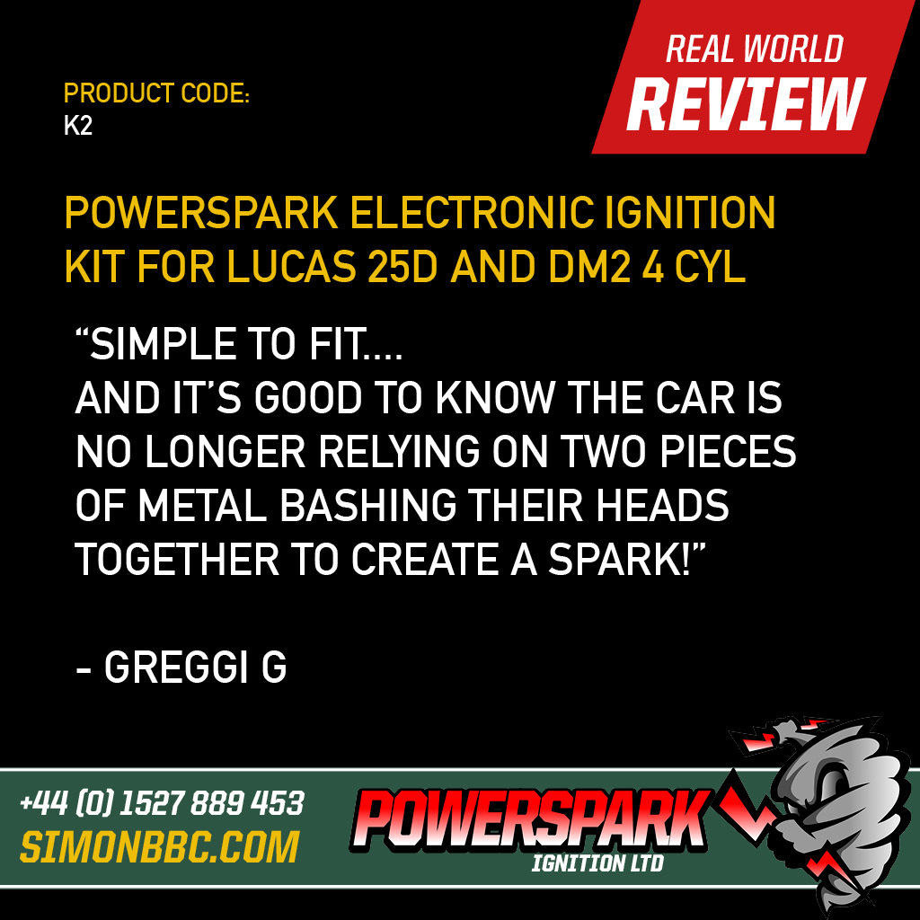 Powerspark Electronic Ignition Kit for Lucas 25D and DM2 Distributor K2 and R1 customer review 3