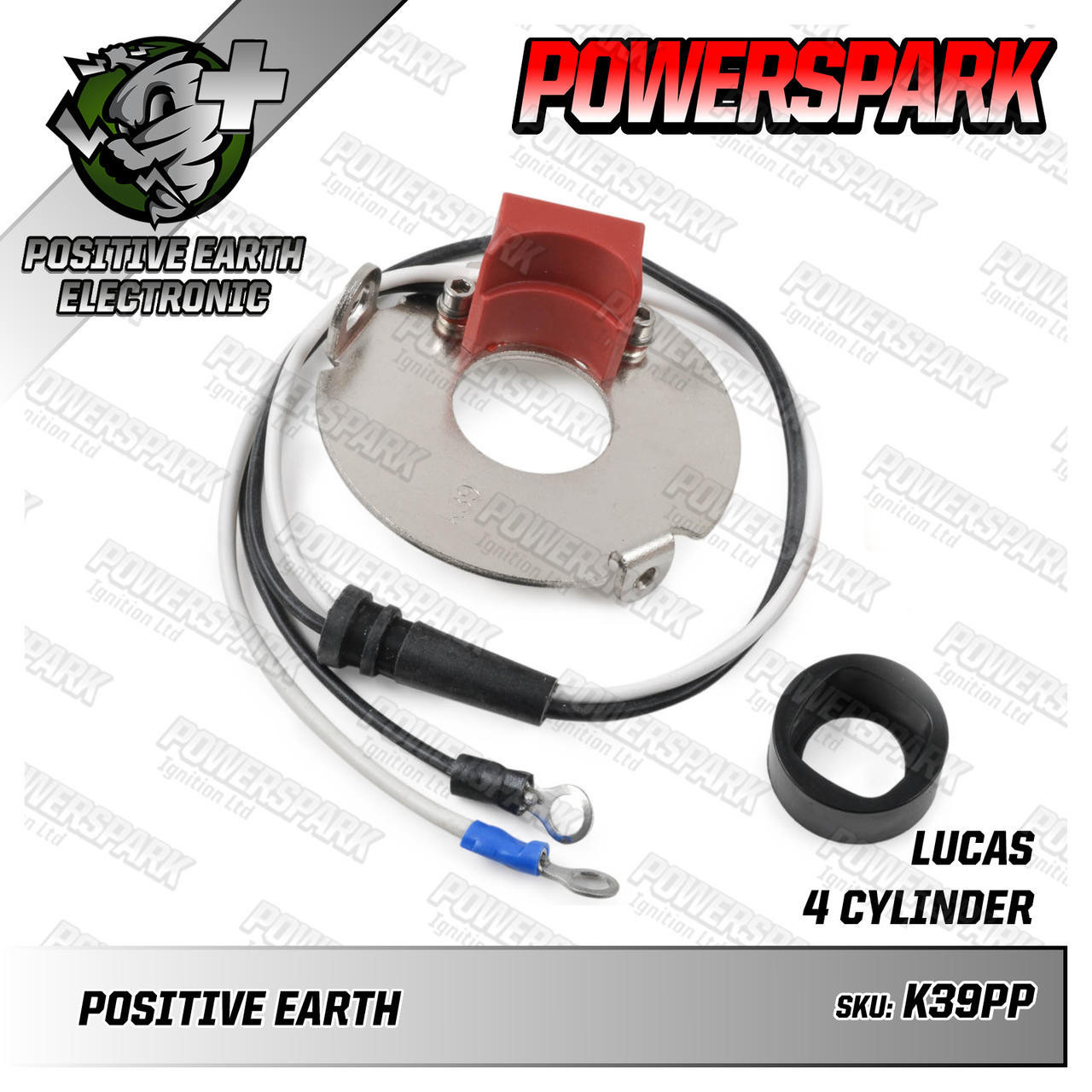 Powerspark Powerspark Electronic Ignition Kit for Ford E93A Distributor Positive Earth K39pp