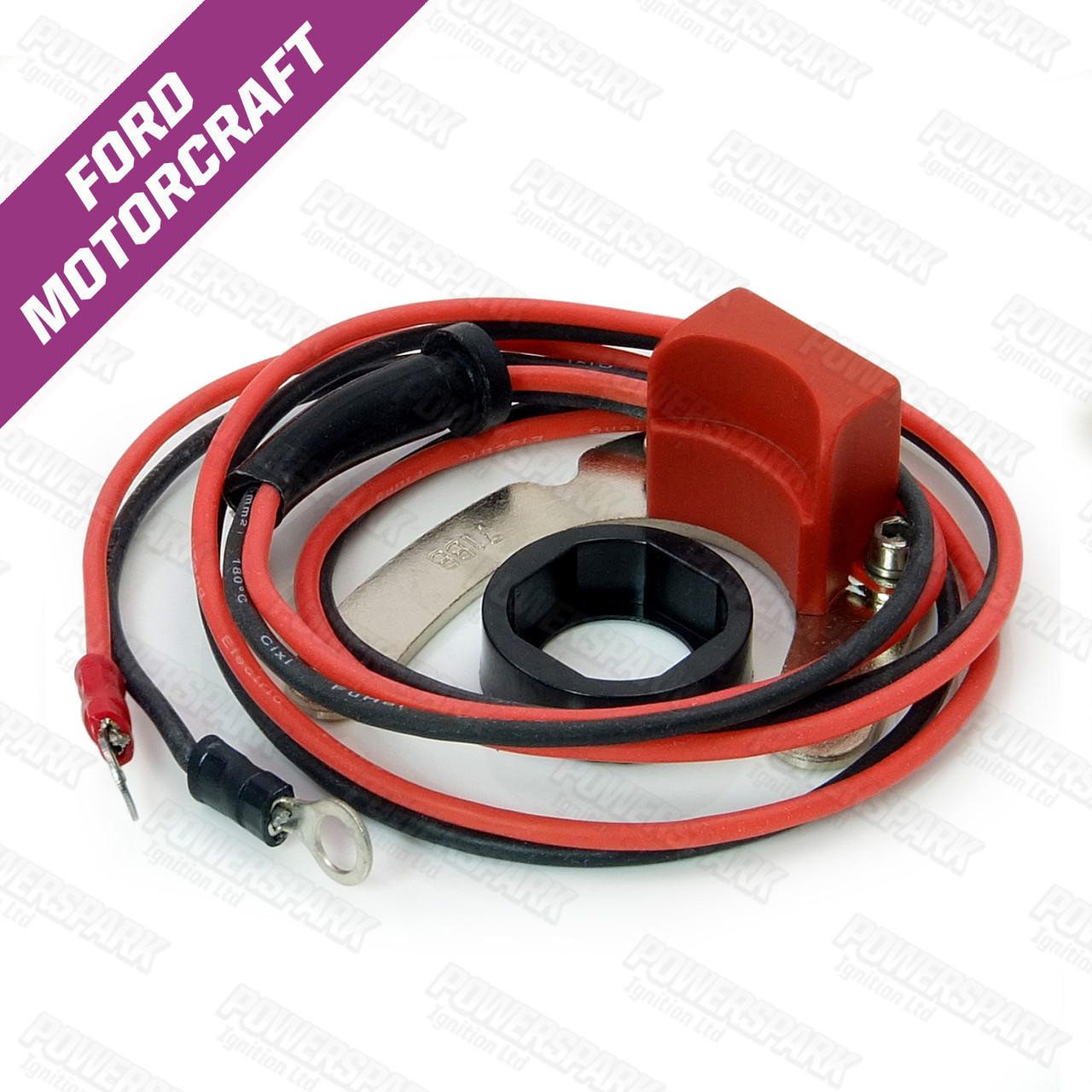  Powerspark Electronic Ignition Kit for Motorcraft 4 Cyl Distributor High Energy (K12H)