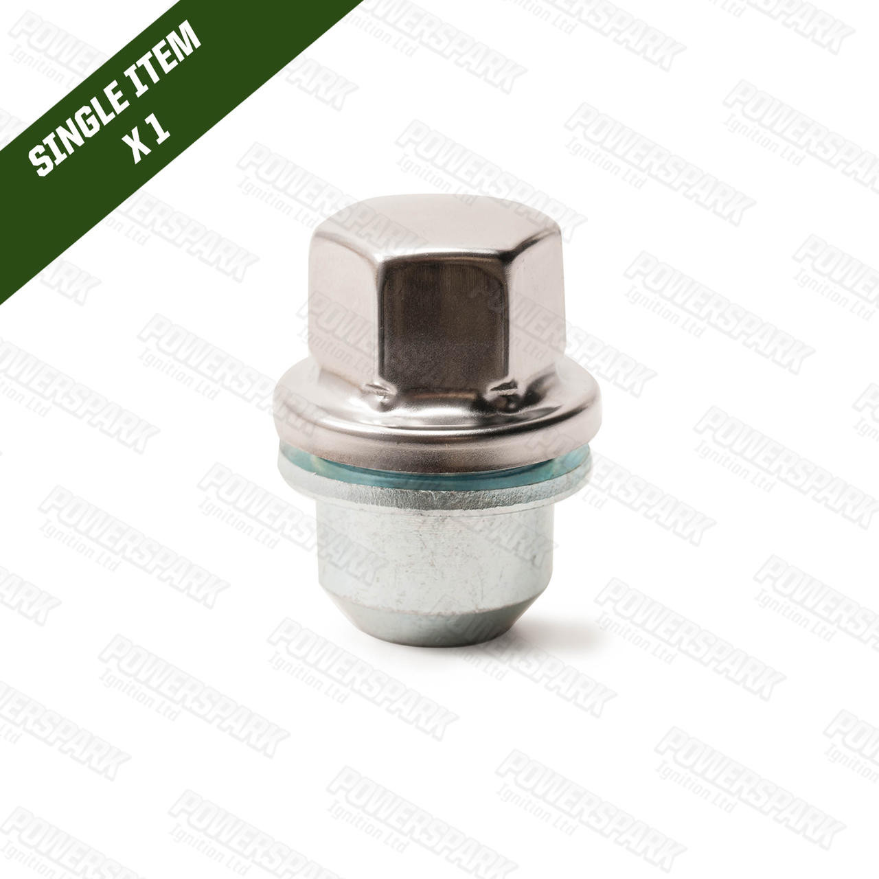 Nut 1 - Wheel Nut with S/S Caps for WS1 Spacers and WS5 Adapters RRD500560 - 1 Single Unit