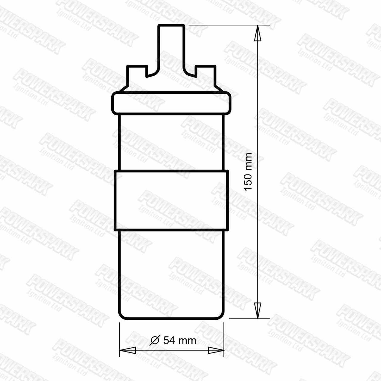 Viper Viper Dry Ignition Coil 6 Volt Acorn Fit