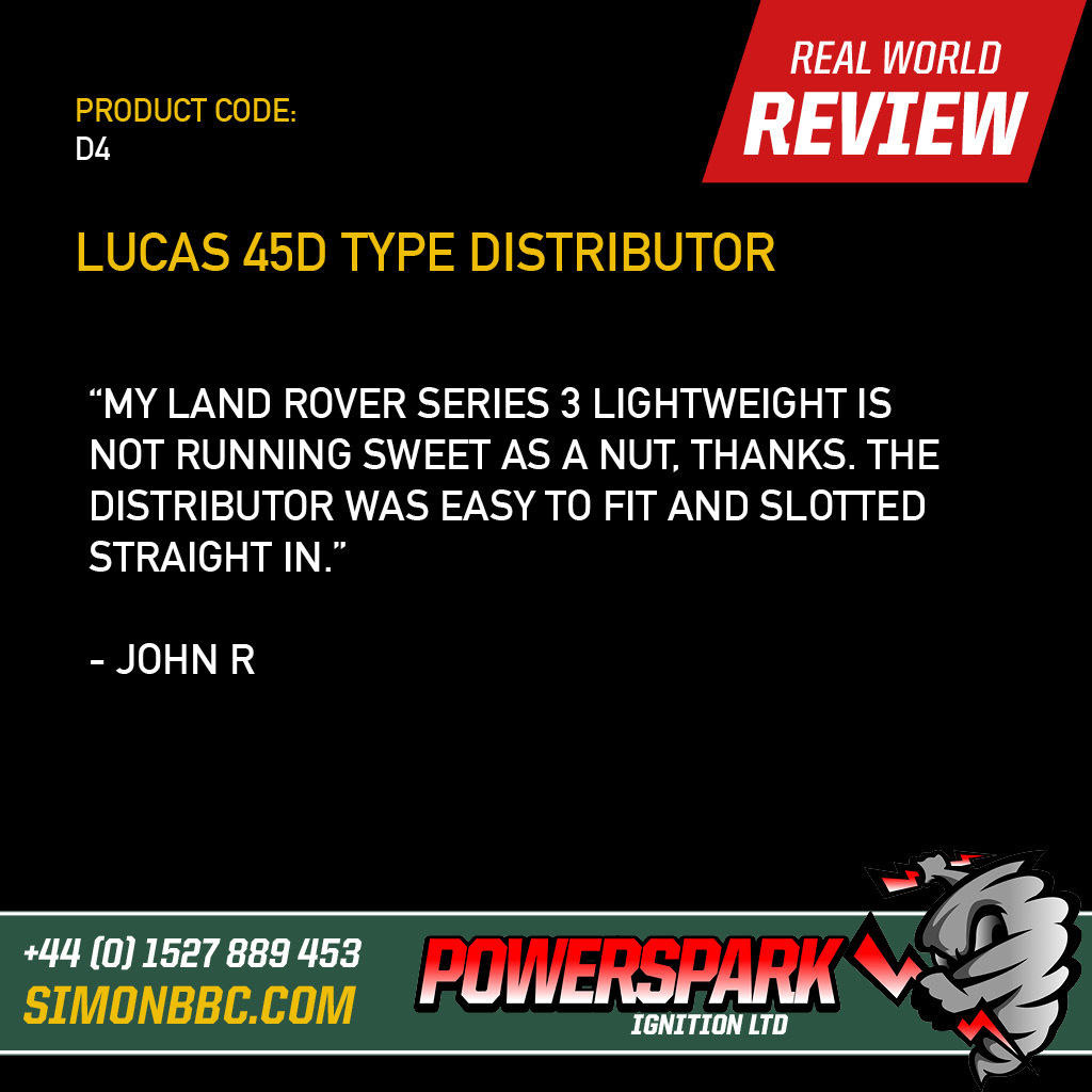 Powerspark Lucas 45D Type Electronic Distributor
