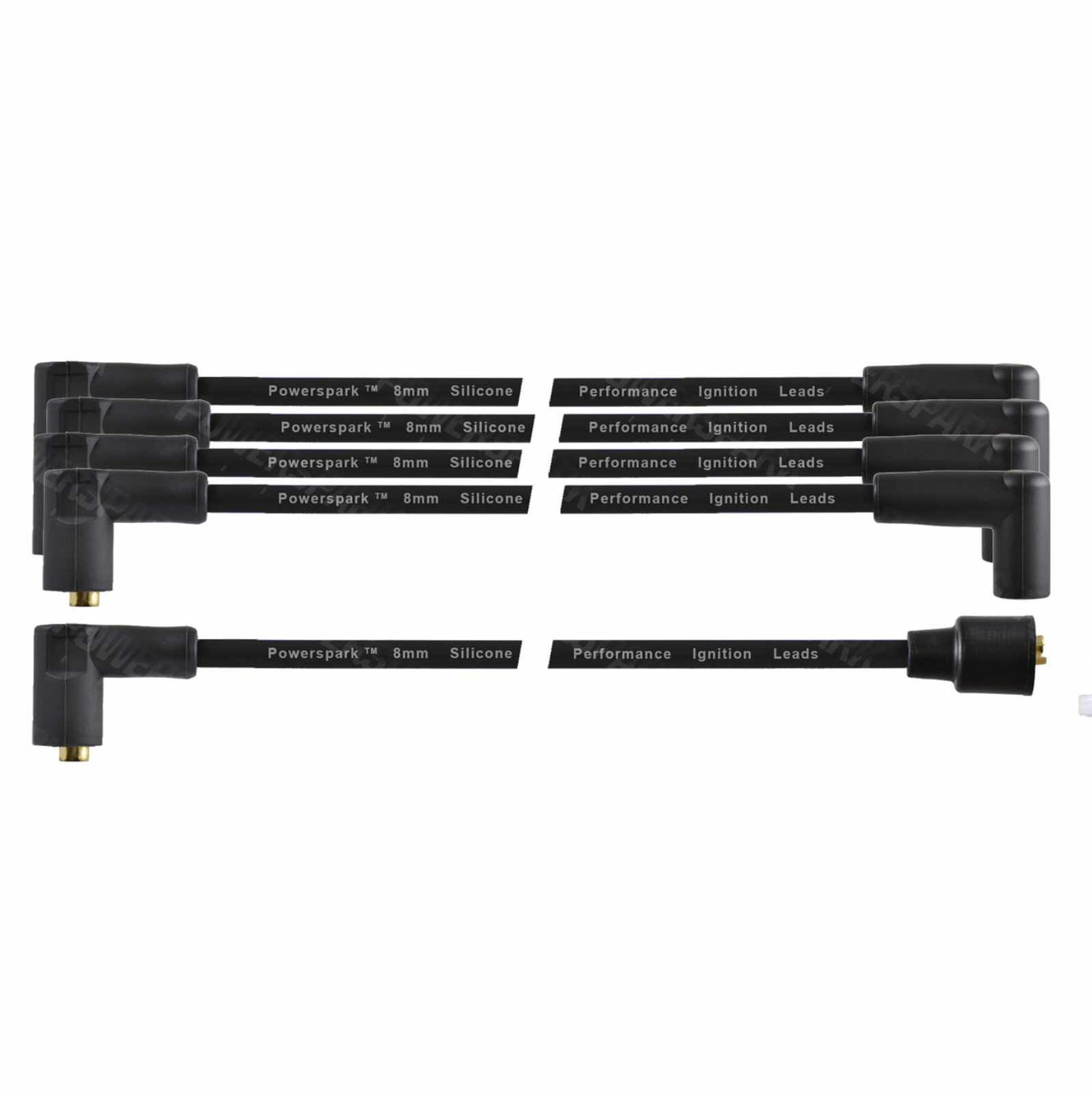 Powerspark Classic Mini, Metro and Minor HT Leads 8mm, Colours