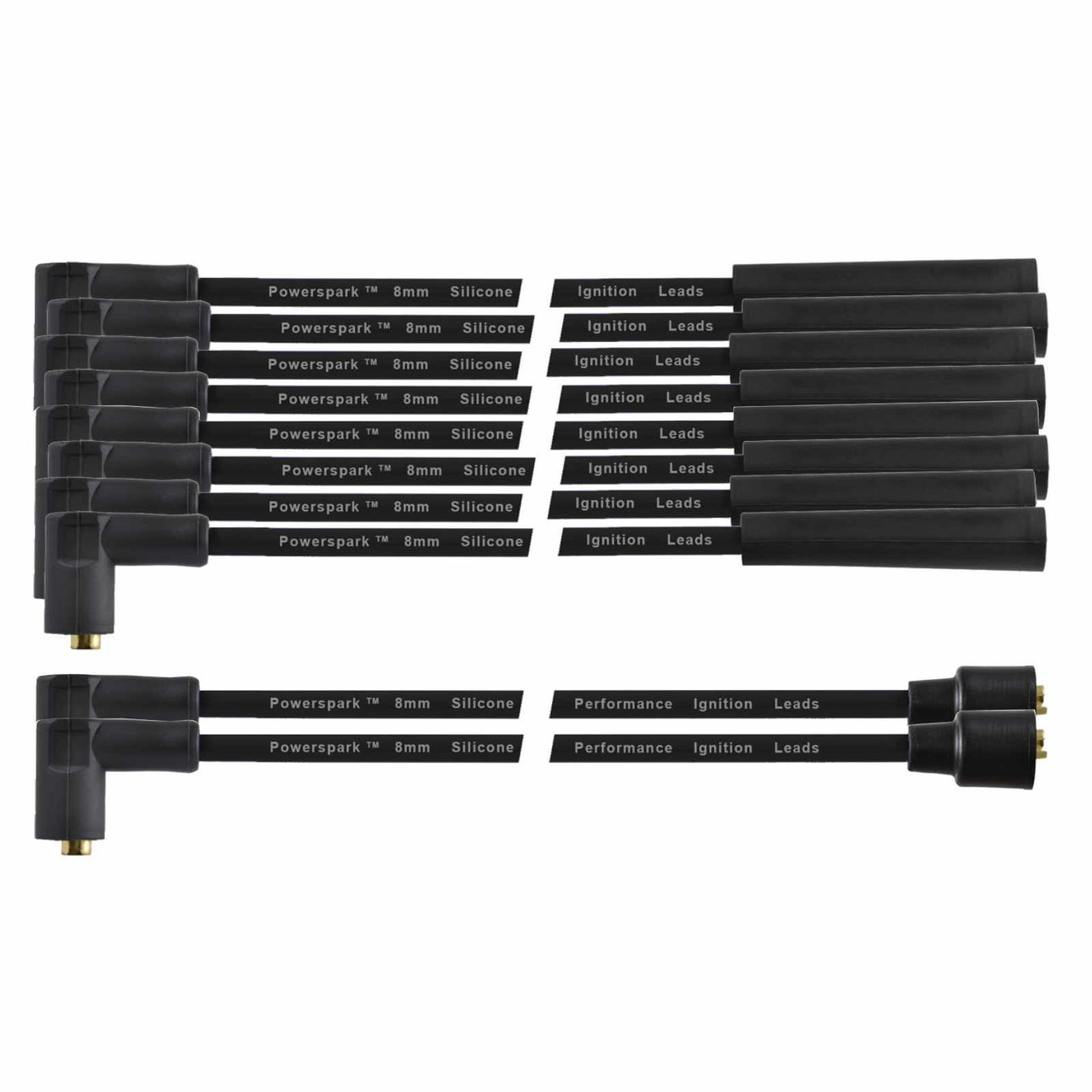 Powerspark Ferrari 208 GT4, 308 GTB, 308 GTS HT Leads 8mm