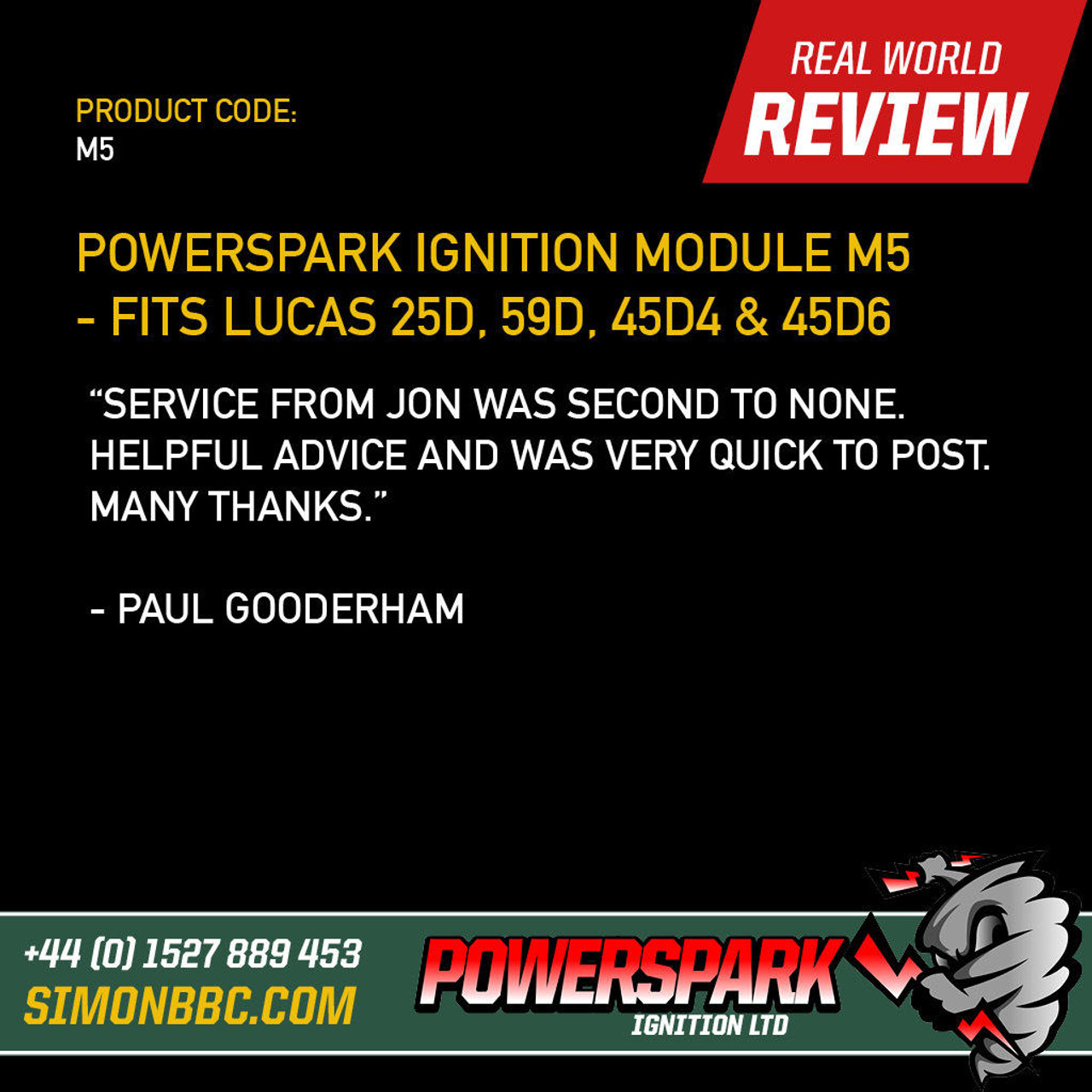 Reviewing the Powerspark Electronic Ignition Module to suit Lucas 25D, 59D, 45D4 and 45D6 Distributors