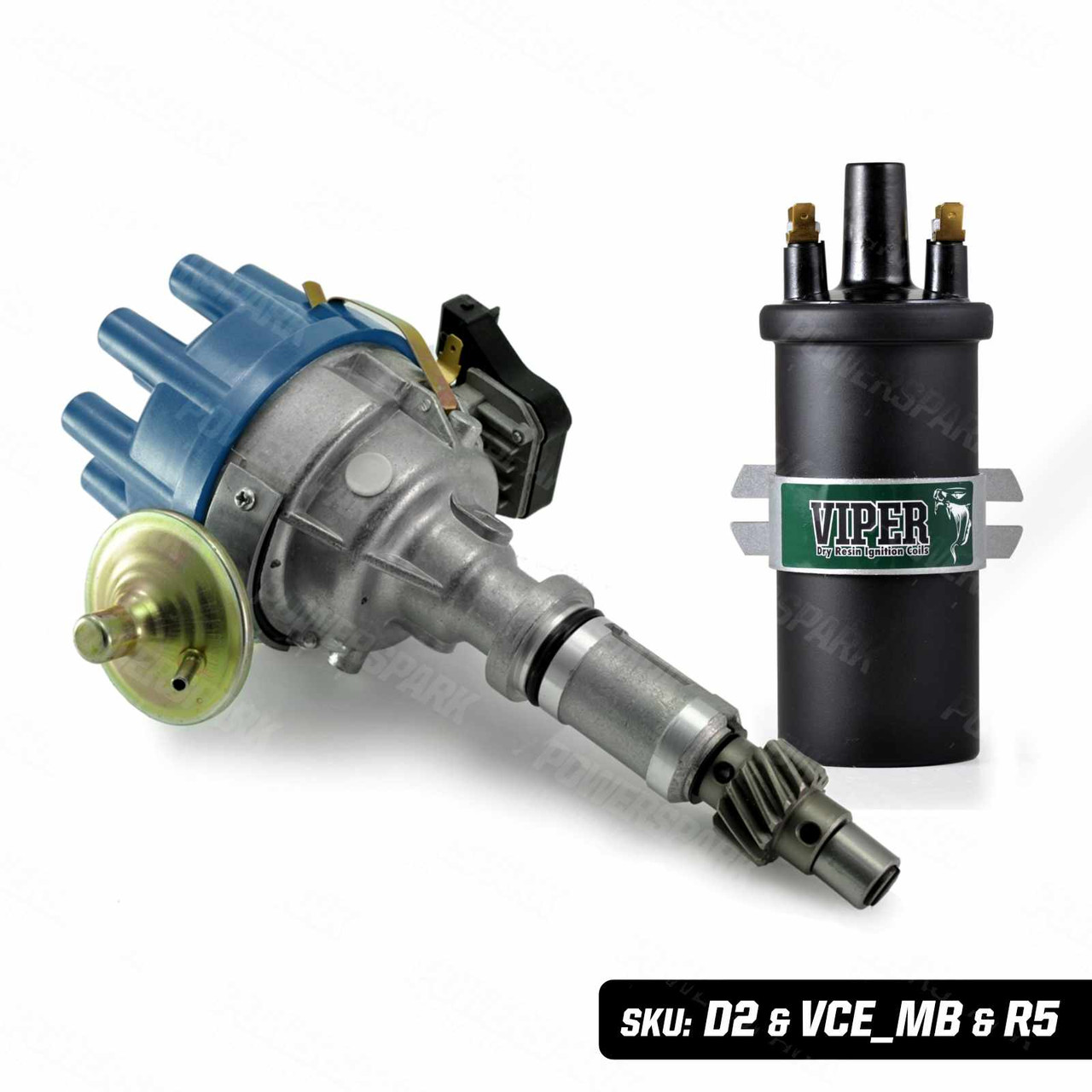 Stromgeër Rover V8 Viper High Energy Distributor Ignition Bundle - Post 1976