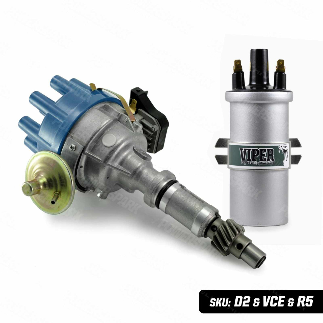 Stromgeër Rover V8 Viper High Energy Distributor Ignition Bundle - Post 1976