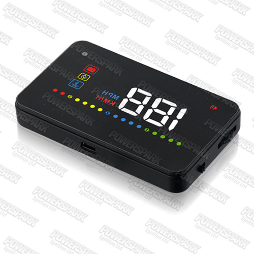 A200 3.5 inch Digital Windscreen Speedo OBD Head Up Display HUD