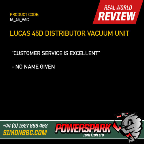 Bosch SVDA Distributor Vacuum Unitfrom Powerspark Ignition