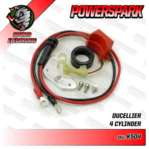 Powerspark Powerspark Electronic Ignition Kit for Ducellier Distributor K504