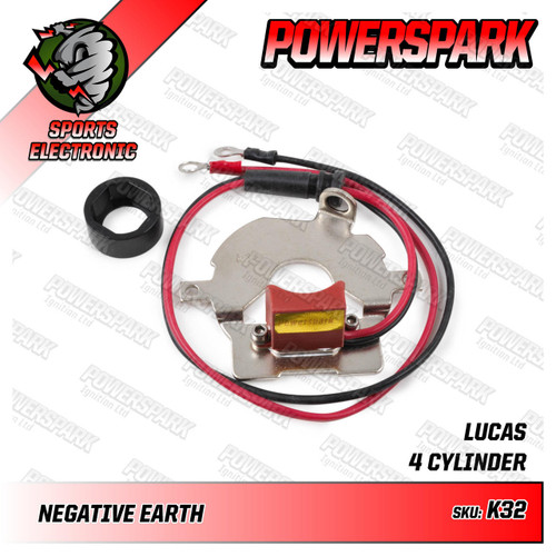 Powerspark Powerspark Electronic Ignition Kit for Lucas D2A Distributor K32