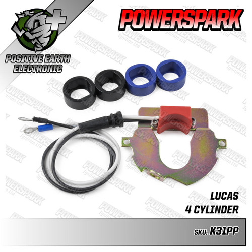 Powerspark Electronic Ignition Kit for Lucas DKY4A and DKY4HA Distributor Positive Earth K31PP