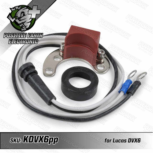 Powerspark Powerspark Electronic Ignition Kit for Lucas DVX6A Distributor Positive Earth KDVX6PP