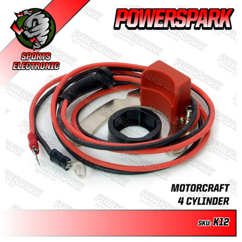 Powerspark Powerspark Electronic Ignition Kit for 4 Cyl Ford Motorcraft Distributor K12
