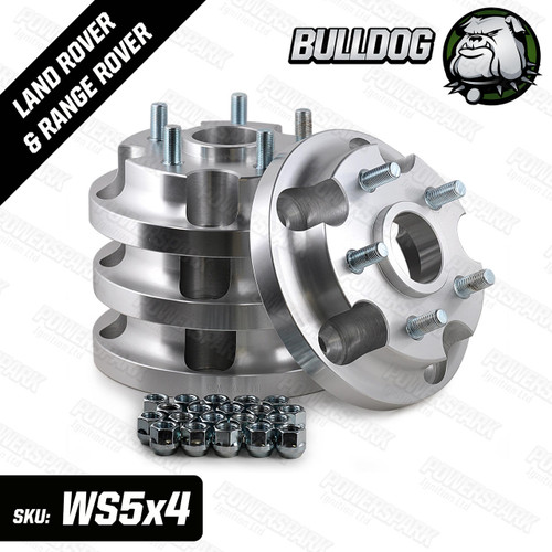Bulldog Bulldog Hub Adapters to allow you to fit Range Rover L322, Discovery 3, 4 and Range Rover Sport wheels to the Land Rover Defender, Discovery 1 and Range Rover Classic