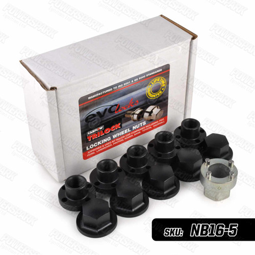 Evo MK5 Unique Locking Steel Wheel Nuts 'OFC/063' for Land Rover Defender, Discovery & Range Rover